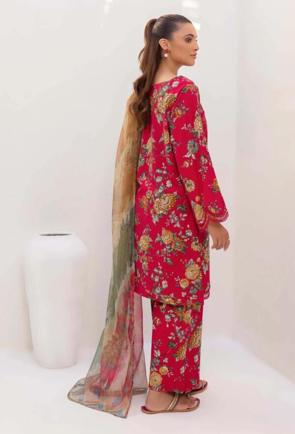 3 Piece – Printed & Embroidered Adans Liba Suit – AL-318 - Image 2