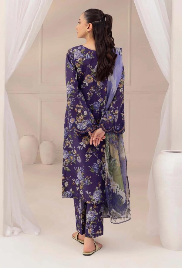 3 Piece – Printed & Embroidered Adans Liba Suit – AL-319 - Image 2