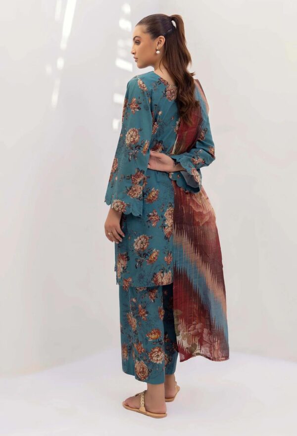 3 Piece – Printed & Embroidered Adans Liba Suit – AL-327 - Image 2